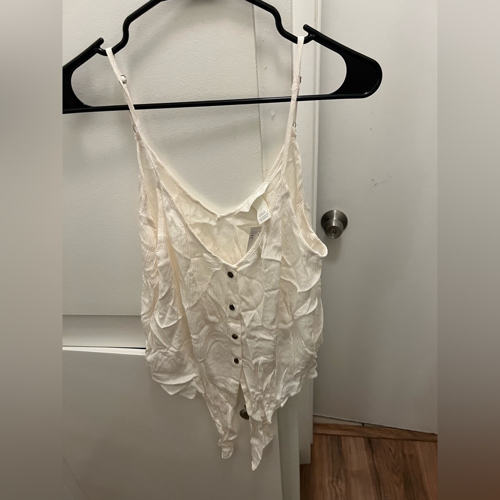 Tie up tank top